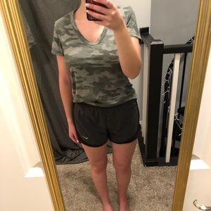 Nike Dri-Fit Black and Grey Running Shorts!